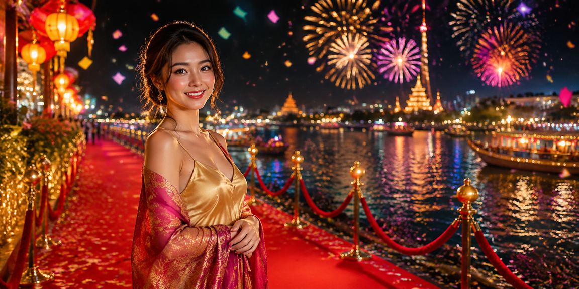 Lễ hội và không khí xổ số tại vùng Đồng bằng sông Cửu Long Mekong